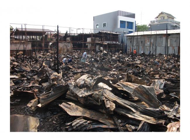 เคลมไฟไหม้ จากการก่อสร้าง